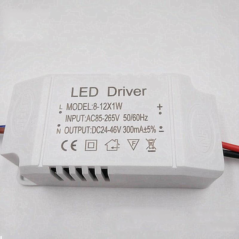 Led Driver Adapter Voor Led Verlichting 8-12W Isoleren Transformator Voor Led Plafondlamp Vervangende Led Driver Elektronische power