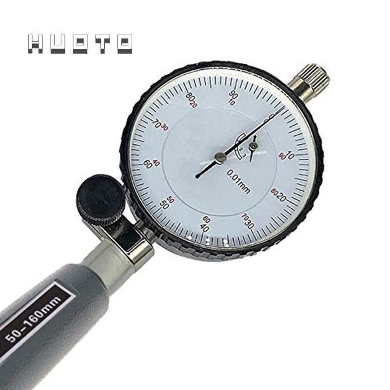 50-160mm Inner Diameter Gauge Measuring Rod + Probe Accessories Inner 10-18mm 18-35mm 35-50mm 10mm indicator Diameter Gauge Tool