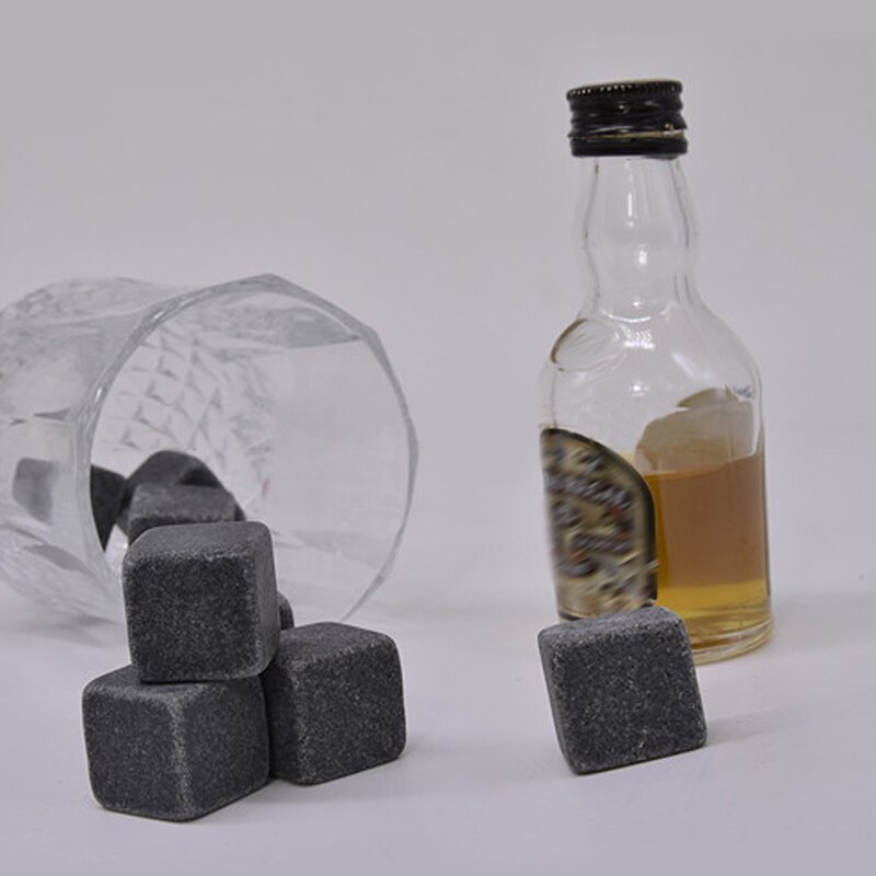 9 stk granit isterninger whisky is drikke is holder koldt i lang tid genanvendelig bar forsyninger bryllup vin drikkevarer køligere is