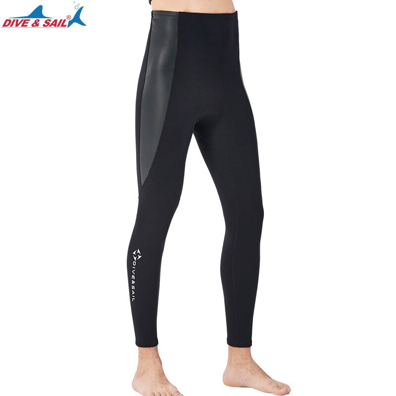 DIVE&amp;SAIL 2MM Leather Neoprene Diving Suit Men&#39;s Split Warm Snorkeling Wetsuit Pants Female Plus Size Cold-proof Surfing Suit: Man pants / XXL