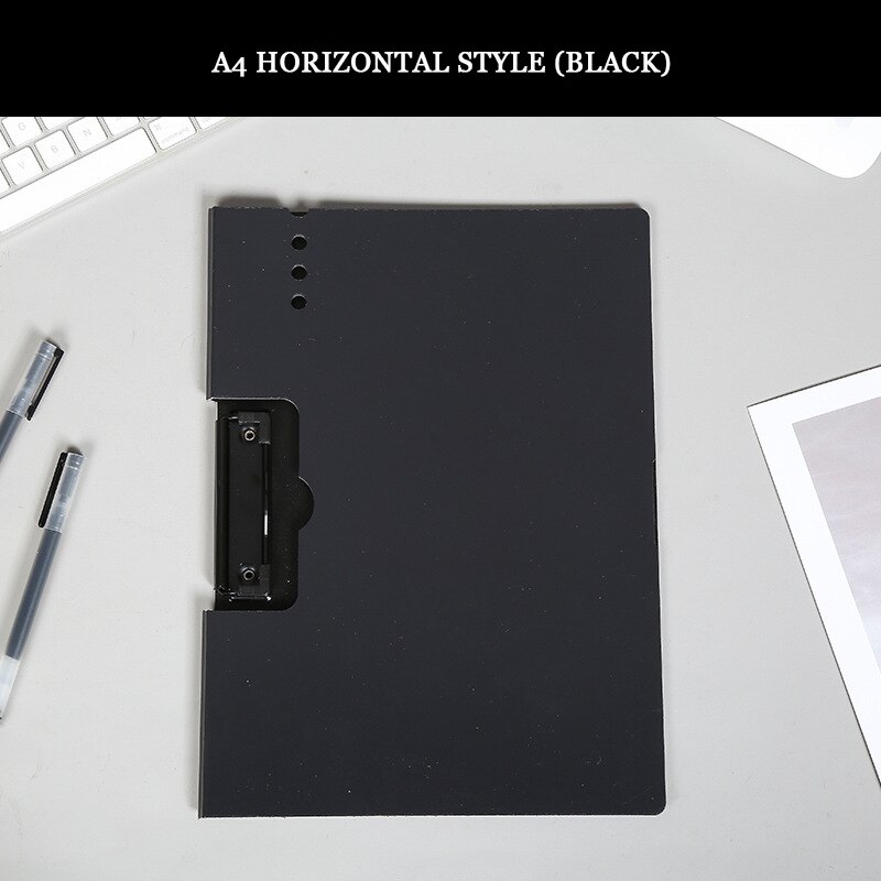 A4 folder PP folder file folder student stationery paper folder office folder clipboard доска для записей writing pad: Purple