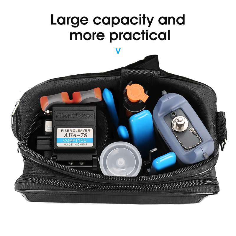 FTTH Fiber Optic Tool Kit with Fiber Optica Power Meter and 10mW Visual Fault Locator AUA-7S FTTH Tool