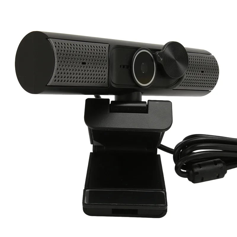 Nova Webcam 4K USB, Webcam 2K 1080P 30fps com Foco Automático, Alto-falante HiFi e Microfone com Redução de Ruído para PC, Câmera para Desktop e Laptop para Videochamadas: Default Title