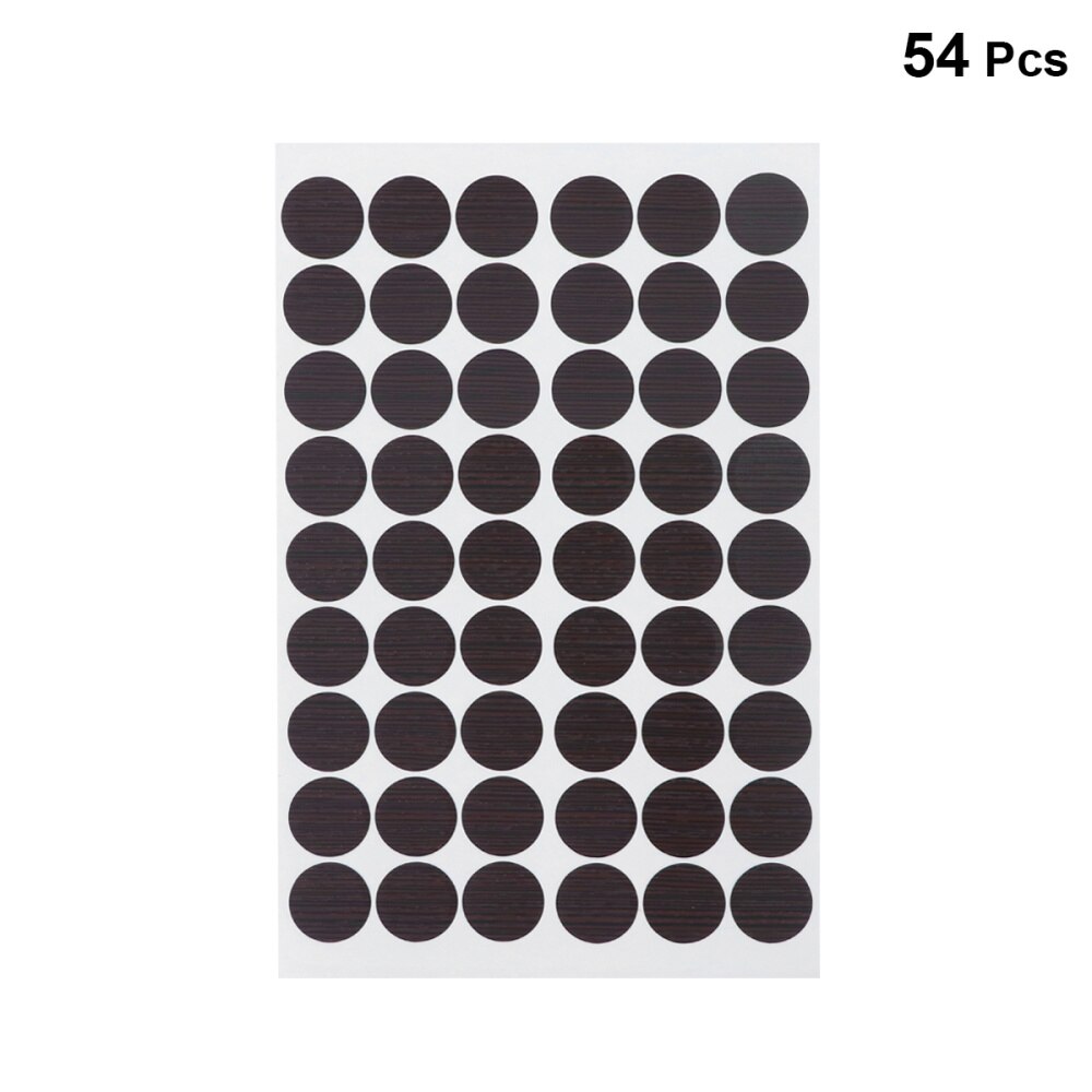 Trou de vis couvre autocollants de remplacement décoratifs auto-adhésifs pour chaise de bureau de meubles: As Shown 10