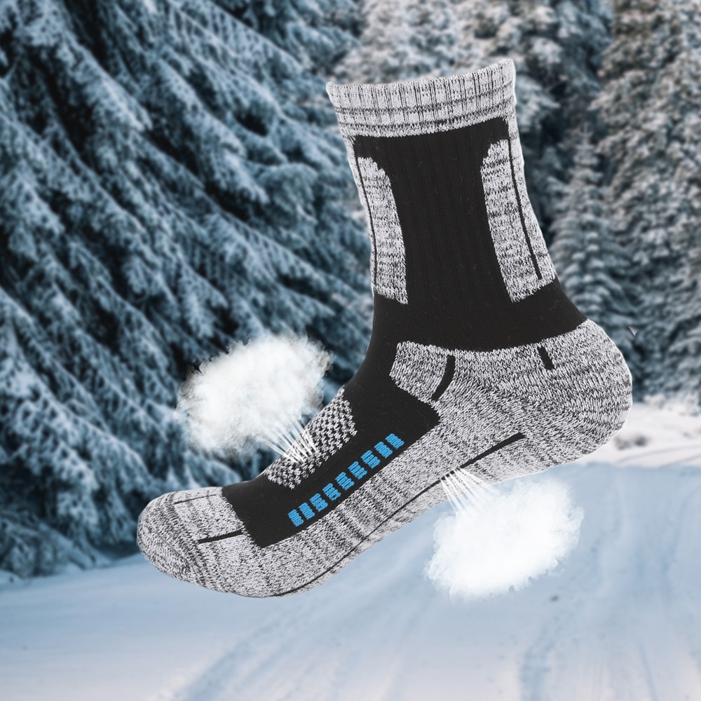 Winter Thickened Socks Warm Outdoor Ski Fishing Hiking Various Colors Breathable Comfortable Wearable Men Women Thermosocks