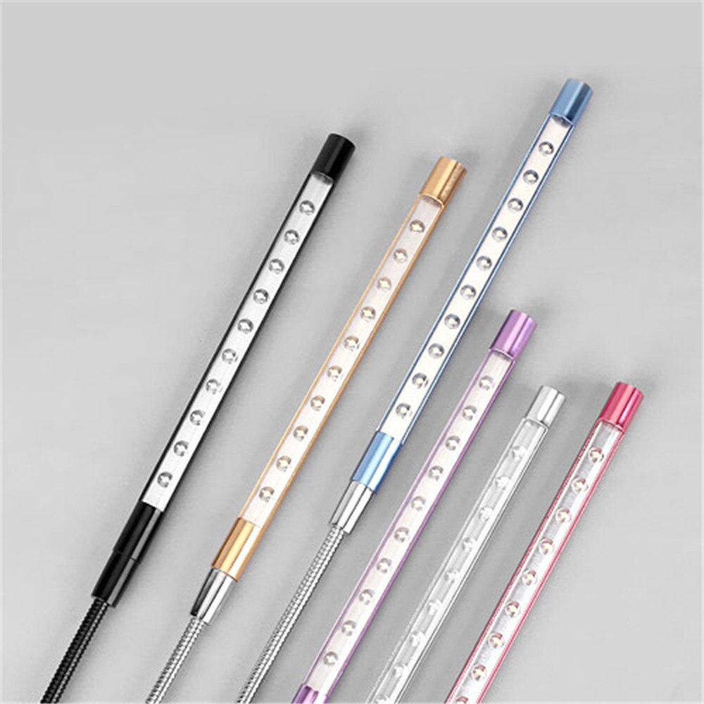 Lampe de bureau lampes de Table LED lampe de Table LED 10 LED s lampes de lecture pour enfants par PC batterie externe ordinateur portable protection des yeux