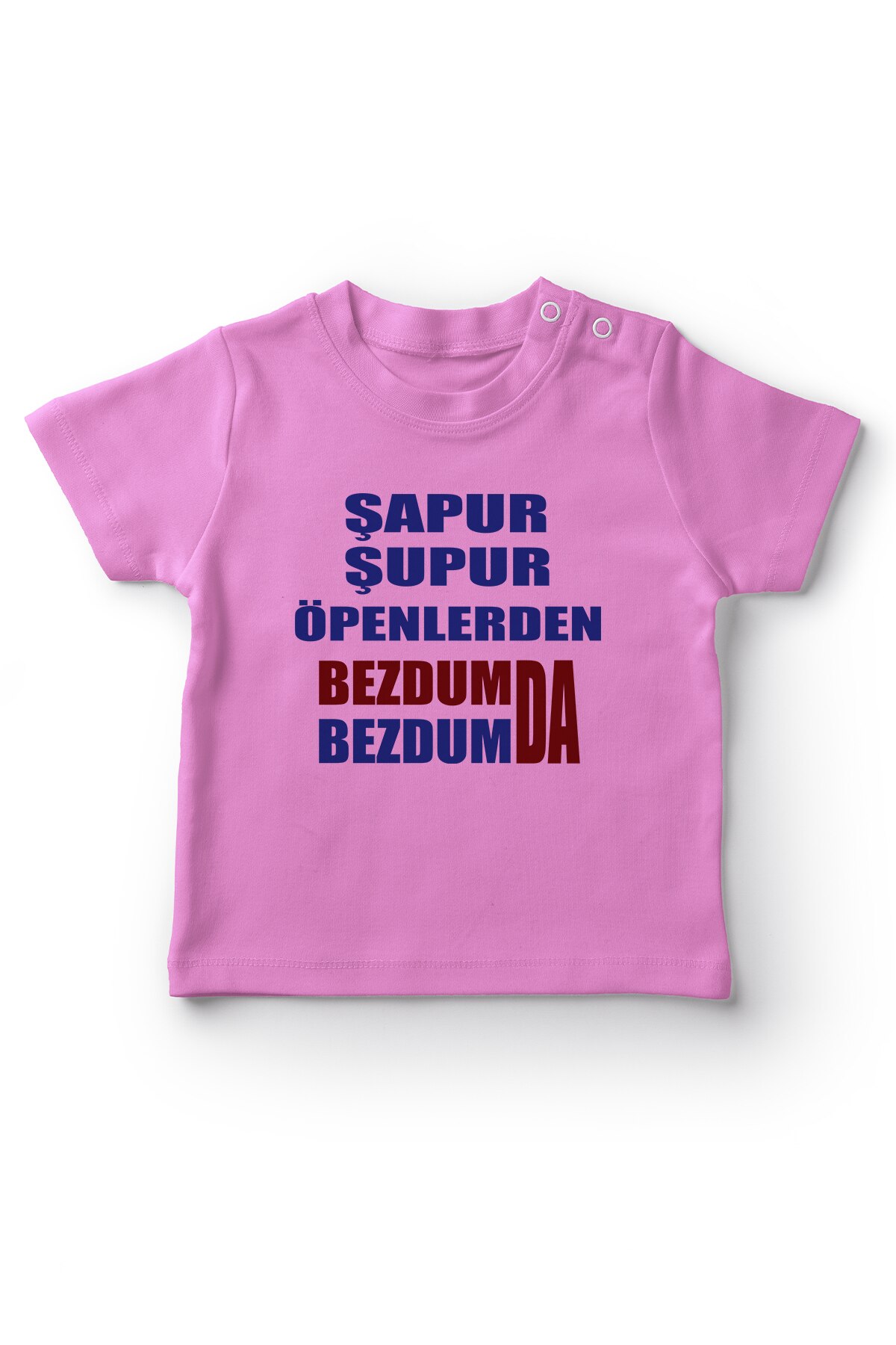 Angemiel bambino Şapur schioccando Öpenna Öpenlerden Bezdum Ragazza Del bambino T-camicia Rosa