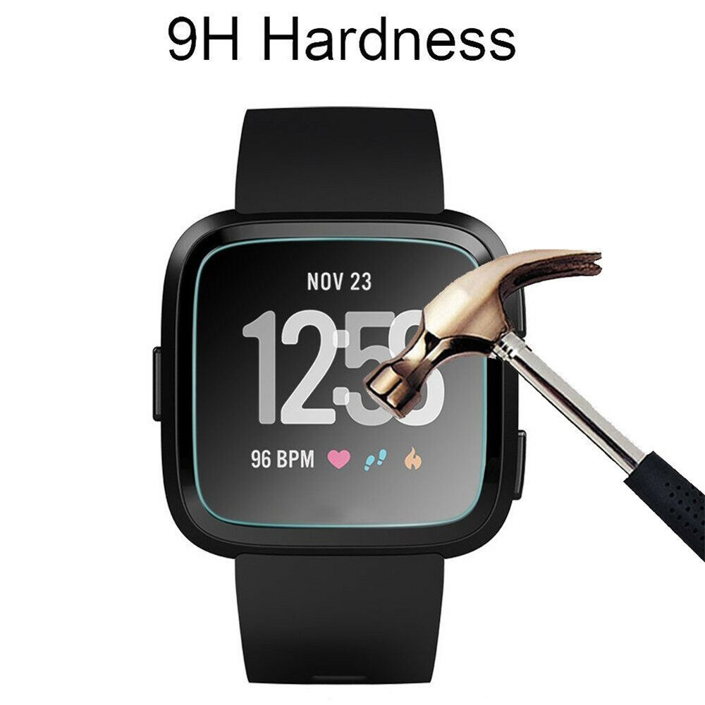 Smart watch protector film til fit bit versa/fit bit versa 2 hærdet glas tpu screen protector film guard tilbehør