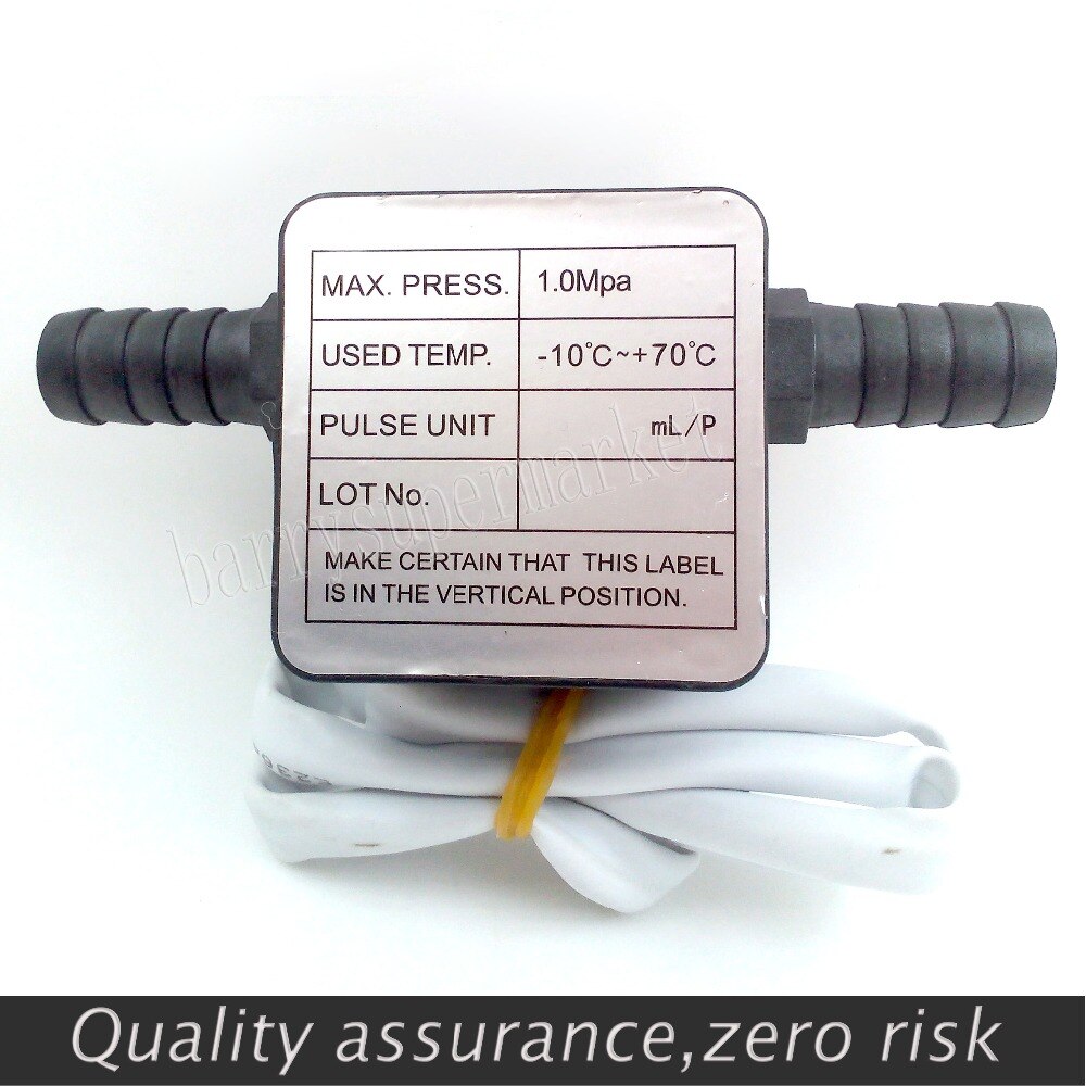 Flow meter fuel gauge flowmeter caudalimetro counter flow indicator sensor milk honey detergent Hall flowmeter G1/2 0-10LPM