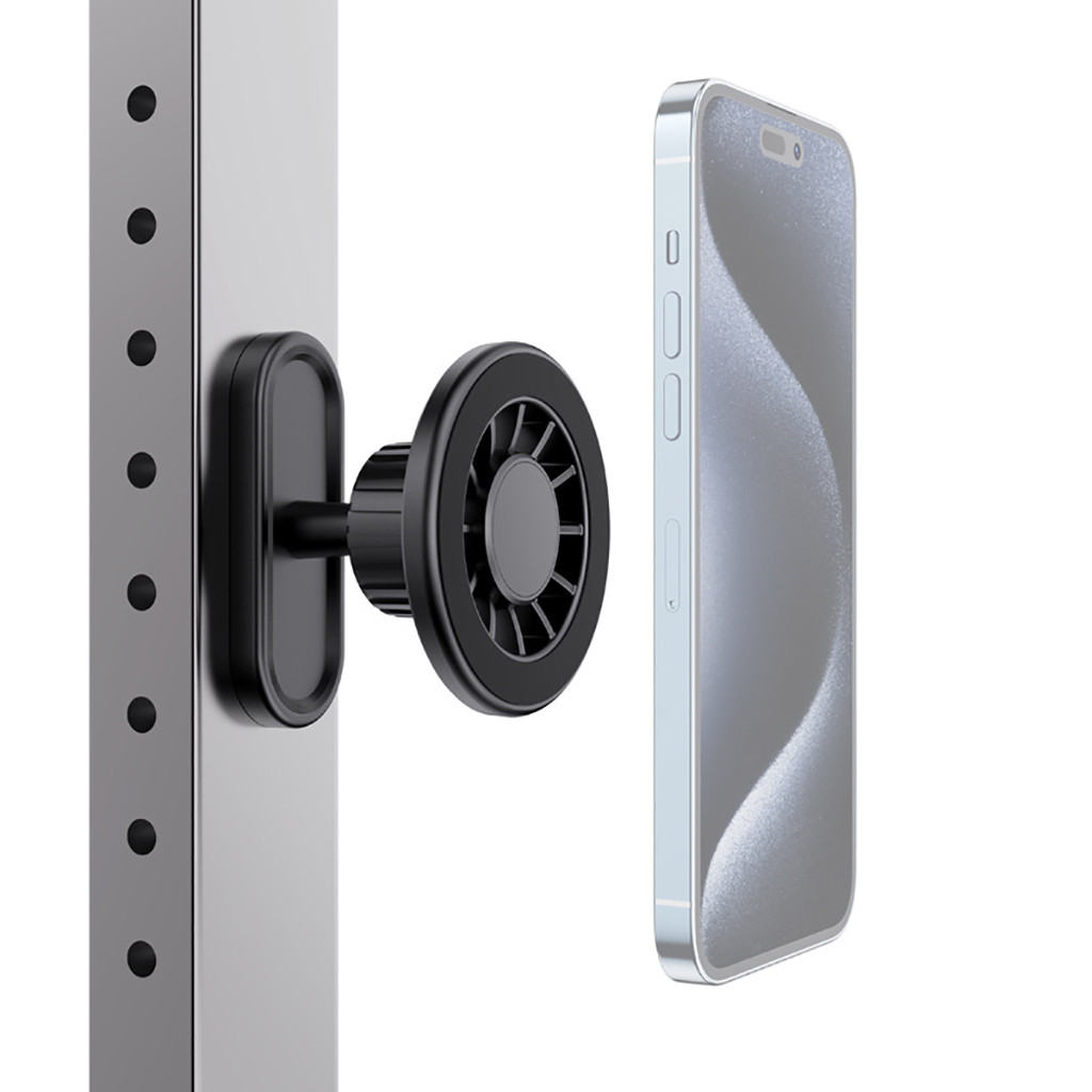 Dual Magnetische Mobiele Telefoon Mount Houder voor Magsafe voor iPhone 16 15 14 13 Pro Max Dual Magnet Mobiele Telefoon Stand voor Gym