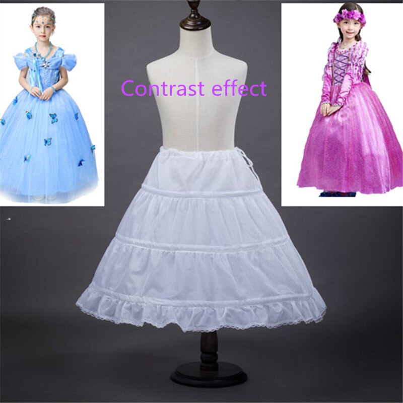 Children Petticoats for Formal/Flower Girl Dress Hoopless Short Crinoline Little Girls/Kids/Child Underskirt: 4
