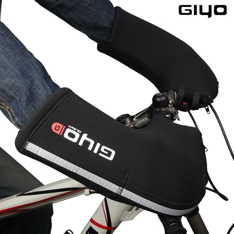 GIYO Vento Antipioggia Ciclismo Guanti per MTB Del Manubrio Della Bici Della Strada sbarra unisex Guanti Invernali Guanti Della Bicicletta per Gli Accessori Della Bicicletta