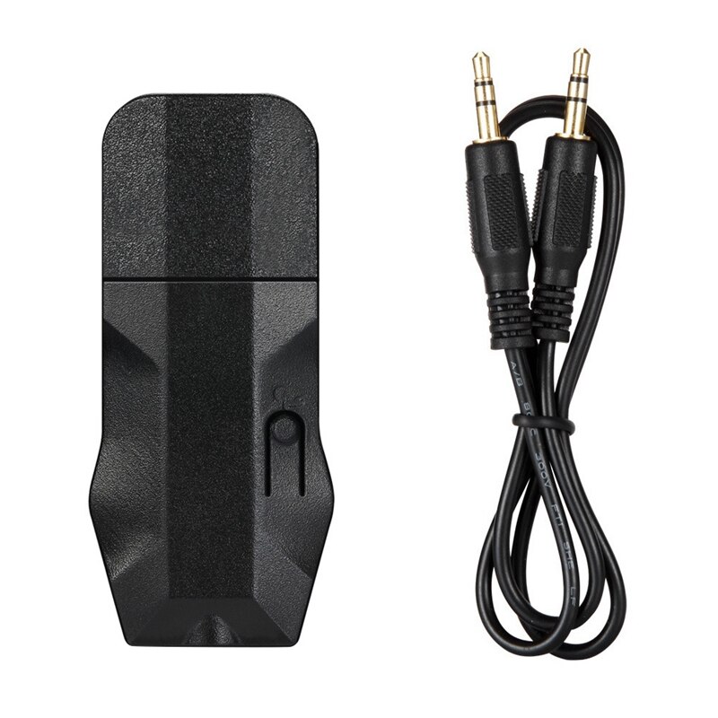 o Bluetooth Transmitter Receiver Car AUX Cable Kit USB Wireless Bluetooth Adapter for TV Jack / Earphone / PC: Default Title