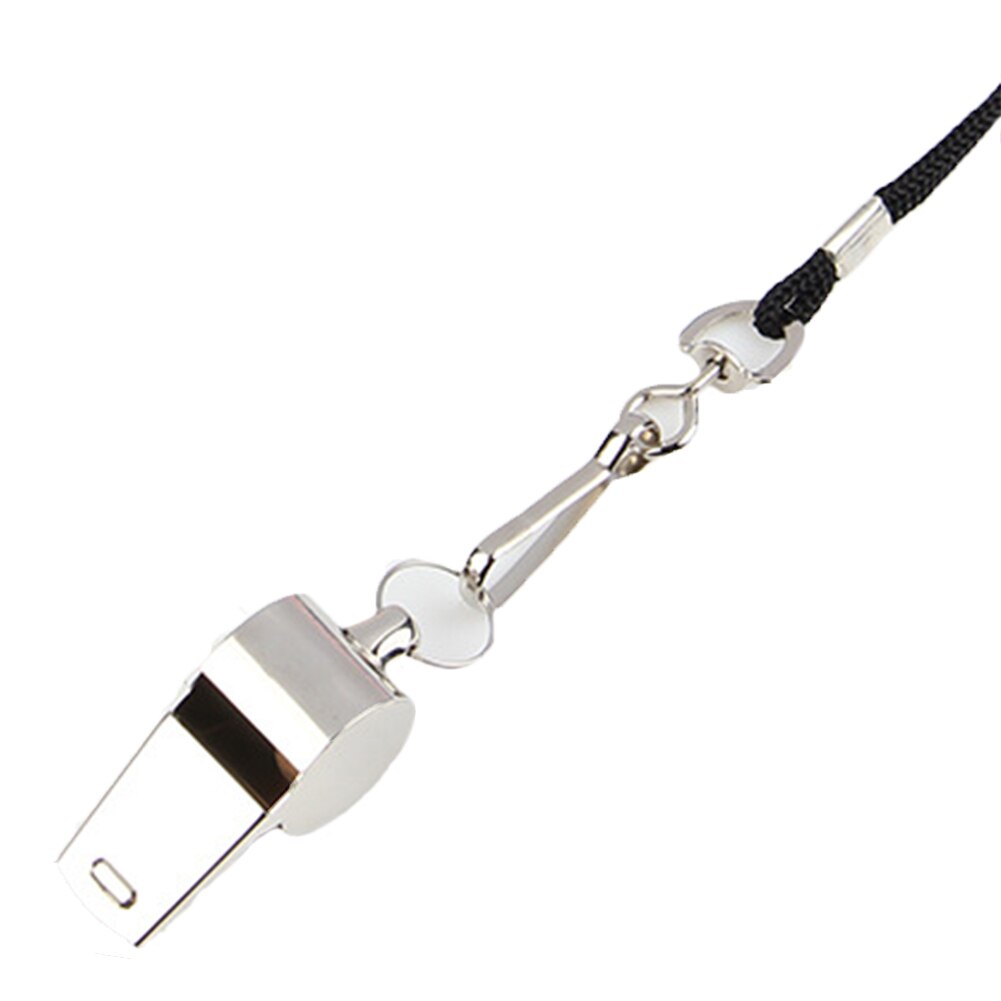 EMVANV Metal Outdoor Indoor Basketball Referee Stainless Steel Whistle (Random)