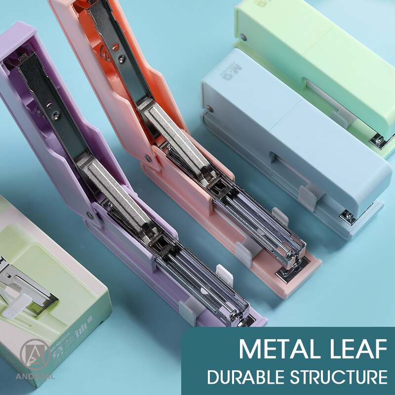 M&amp;G Multi-function Modern Stapler With Staples Room 25 Sheets Effortless Paper Book Binding Stapling Machine Office Supplies