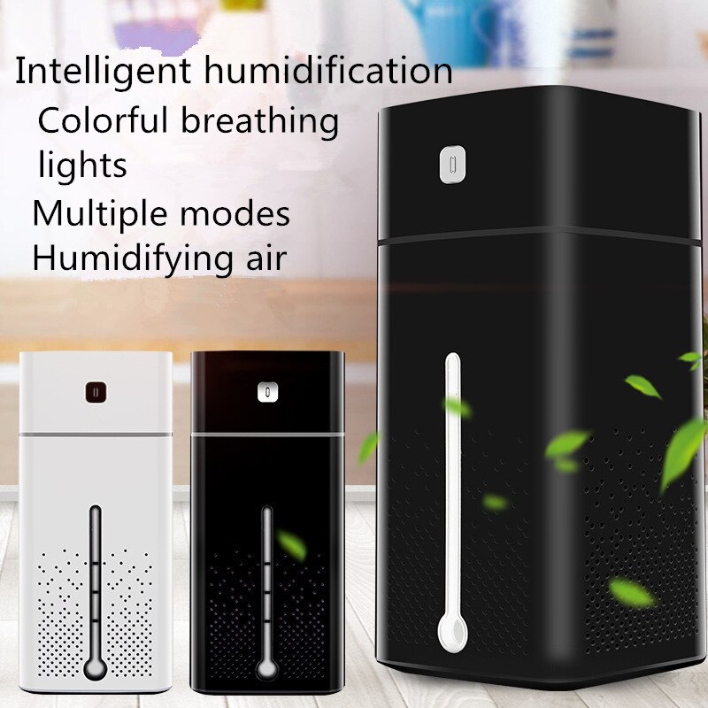 7 Color LED Night Light Air Humidifier Car USB Large Capacity Mute Ultrasonic Aroma Diffuser Air Purifier