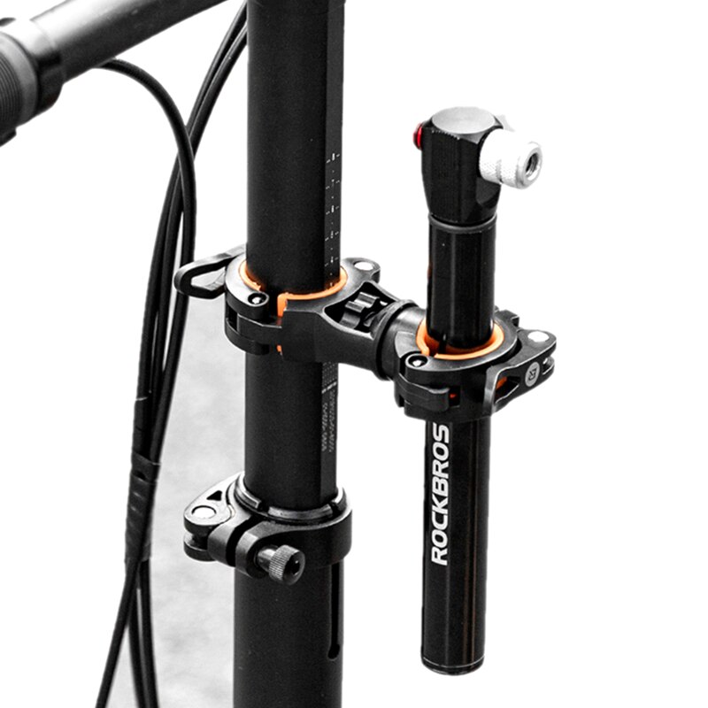 Rockbros Fietsen Lichten Houder Roterende Led Fietslicht Beugel Fiets Pomp Houder Quick Release Mount Fiets Accessoires