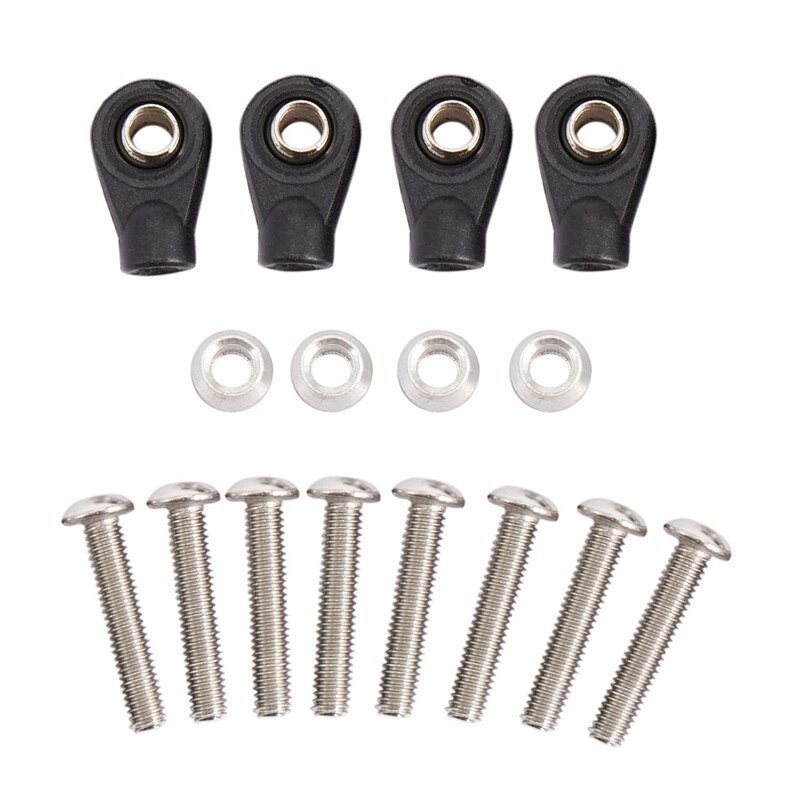 4 Stuks Aluminium Schokdemper Demper Set Voor Tamiya TT-01 TT01 TT-02 TT02 1/10 Rc Car Upgrade Onderdelen