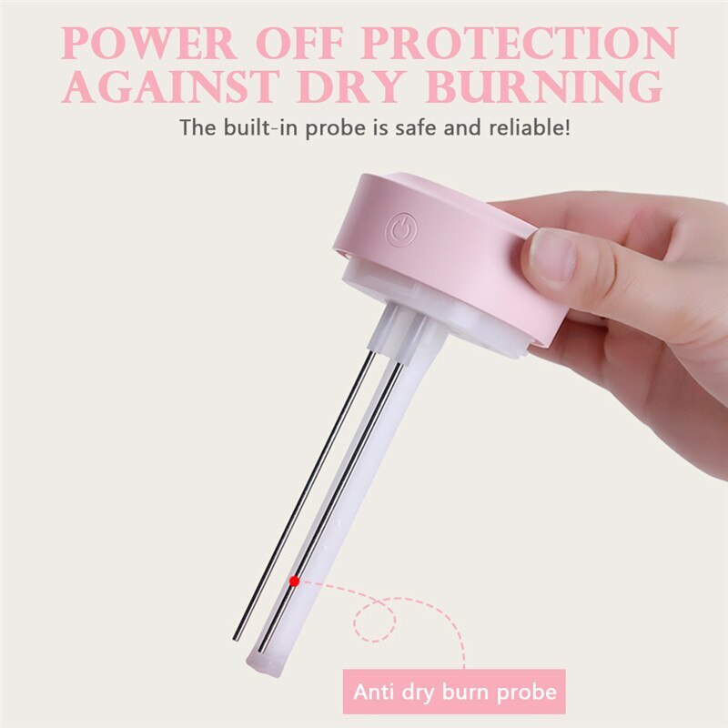 Home Simple Mini Humidifier USB Mini Car Purifier Air Diffuser With Colorful Breathing Lights Classic Columnar Humidifier