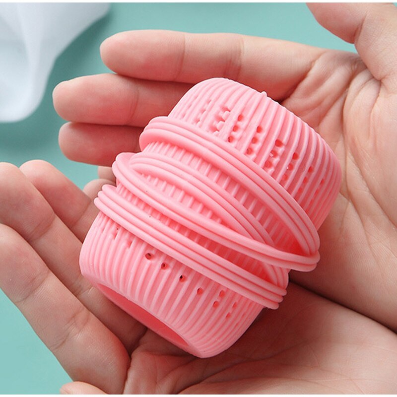 Anti-knot Laundry Ball Pet Hair Removal Laundry Ball Washing Machine Filters Lint Fluff Cleaning Remover Household Cleaning Tool