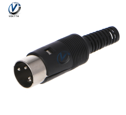 1Pc Stecker/Buchse DIN Stecker Stecker 3/4/5/6/7/8 PIN Chassis Kabel Montieren Chassis Kabel Montieren Mit Kunststoff Griff