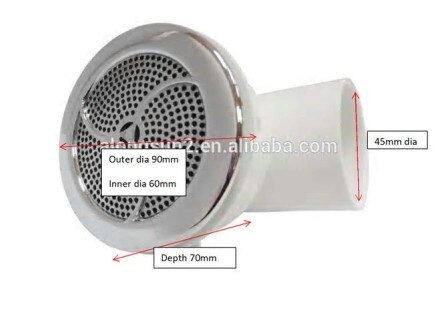 Spa accessories bathtub water suction Fitting Assembly - Spa and Tub