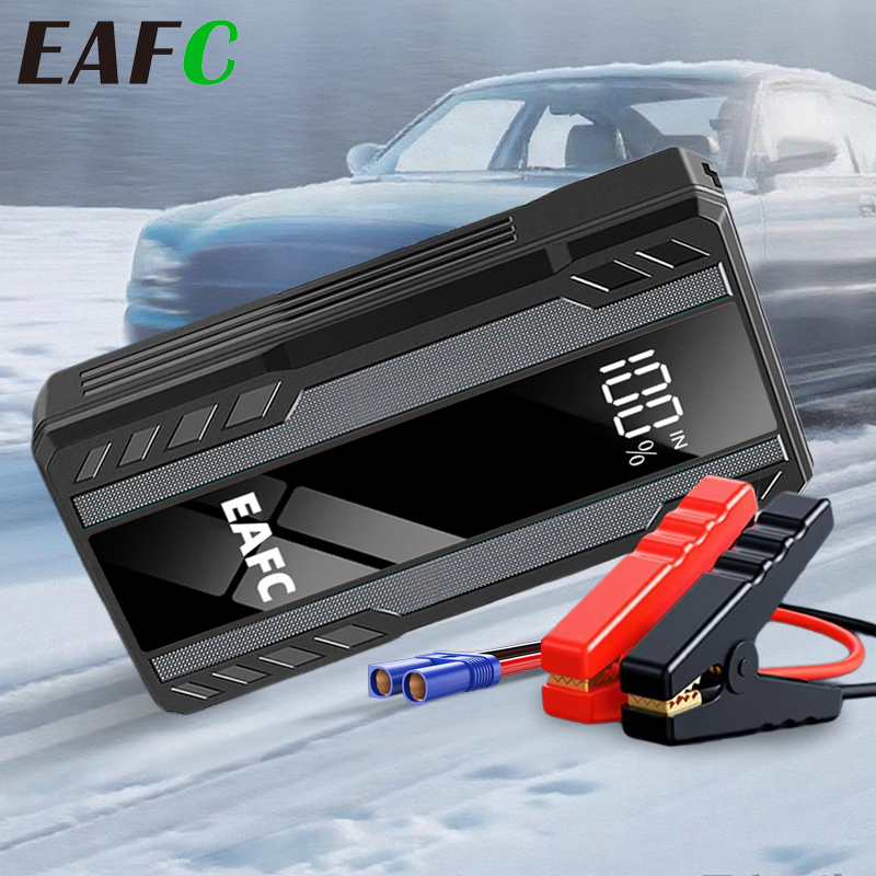 EAFC Car Battery Jump Starter Power Bank Starting Device 2000A/1000A Portable Charger LED Emergency Light Booster 12V Car Jump