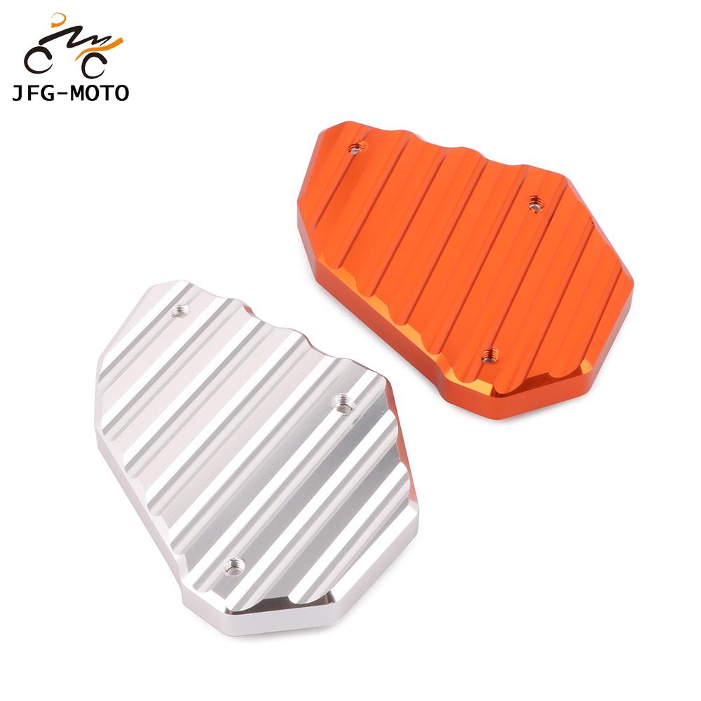 Motorcycle CNC Aluminum Foot Sidestand Kickstand Extension Plate Side Stand For KTM Adventure 1050 1090 1190 1290 ADV