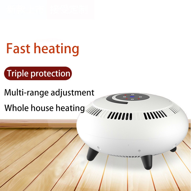 Elektrische huisverwarming infrarood 2000w draagbare luchtverwarmer warme ventilator handige verwarmingskachel radiator met op afstand regelbare thermostaat