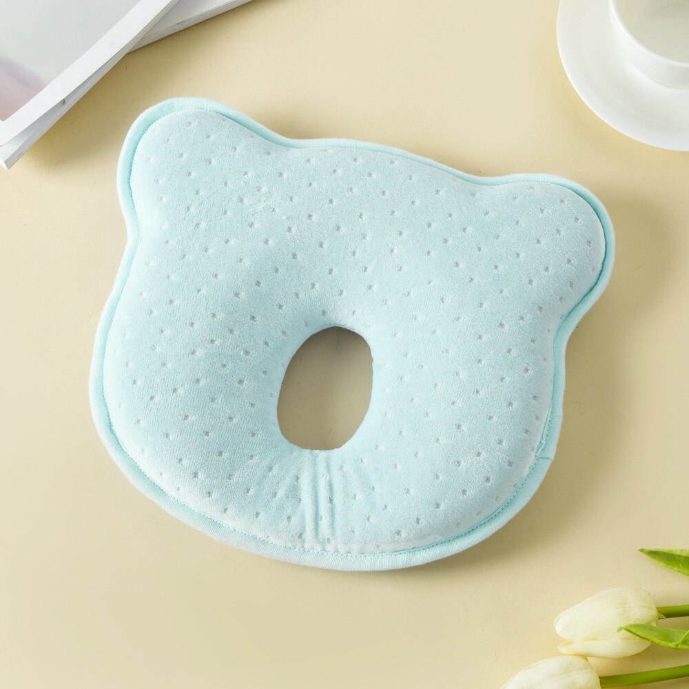 Memory Foam Baby Pillows Breathable Baby Shaping Pillows to Prevent Flat Head Ergonomic Newborns Pillow almofada infantil 0~12M