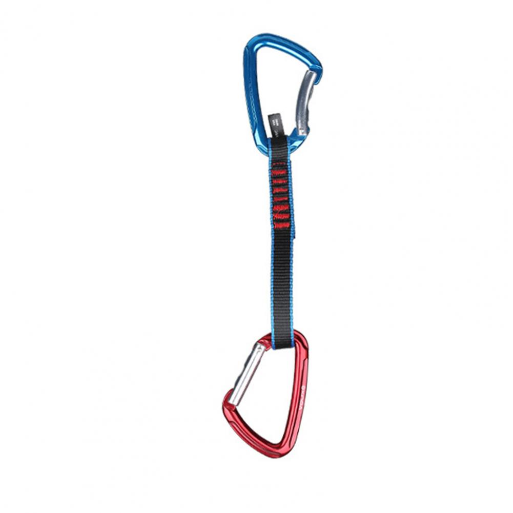 Spanband 16 mm breed Quick Draw Nylon Open Sling Bergbeklimmen Karabijnhaak Hardware Nylon klimuitrusting