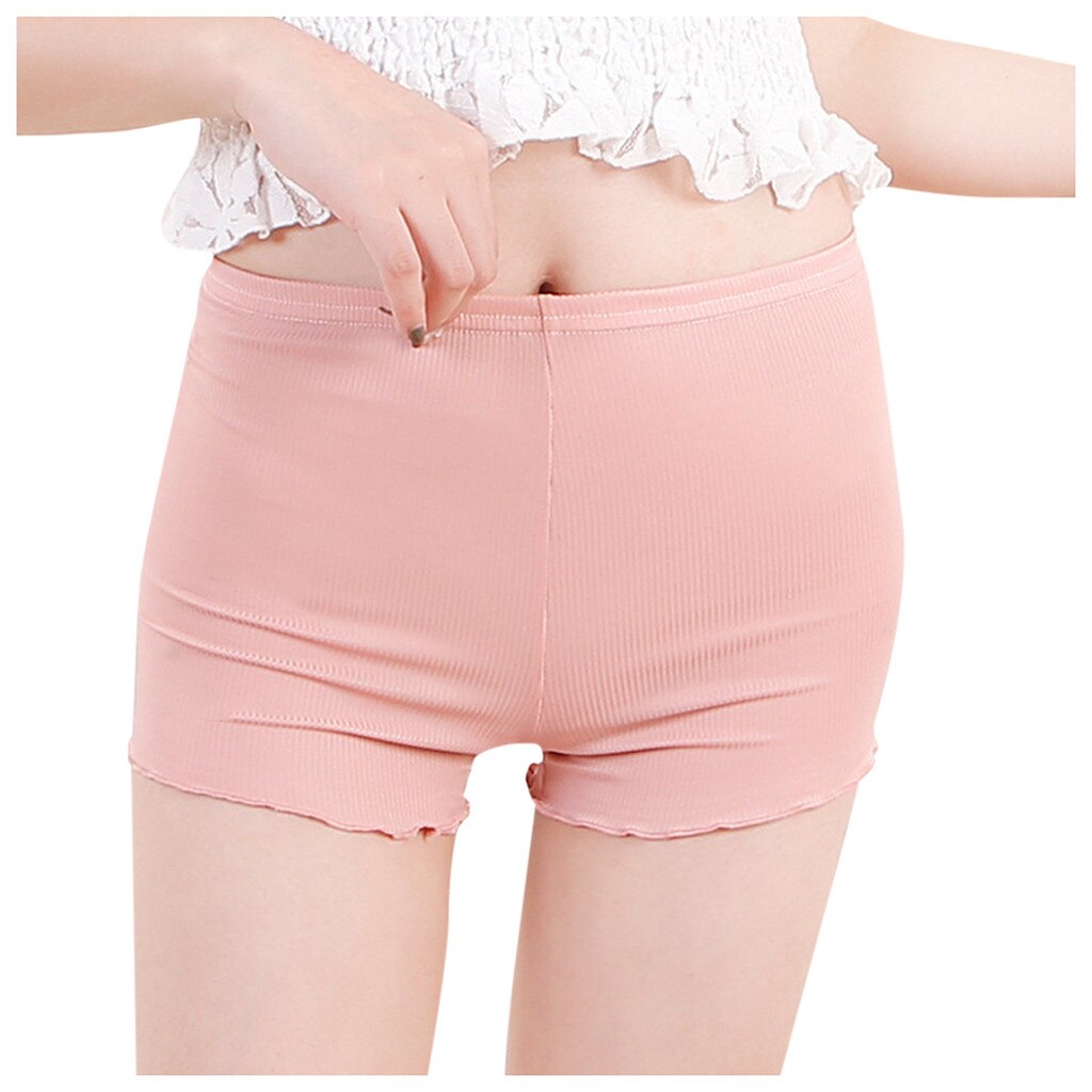Pants Women Seamless Shorts Boxers For Women Seamless Short Pants Women boxer mujer falda pantalon ショートパンツ boxer women шорты: C / L Chinese Size