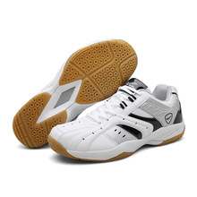 Mr. Moer Light Badminton Schoenen, Anti-Gladde Training Professionele Sneakers, Ademend, big Size 36-45, Wit