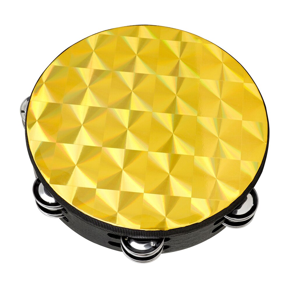 Bell Drum Percussion Hand Drum Percussion Instrument Hand Tambourine for Playing