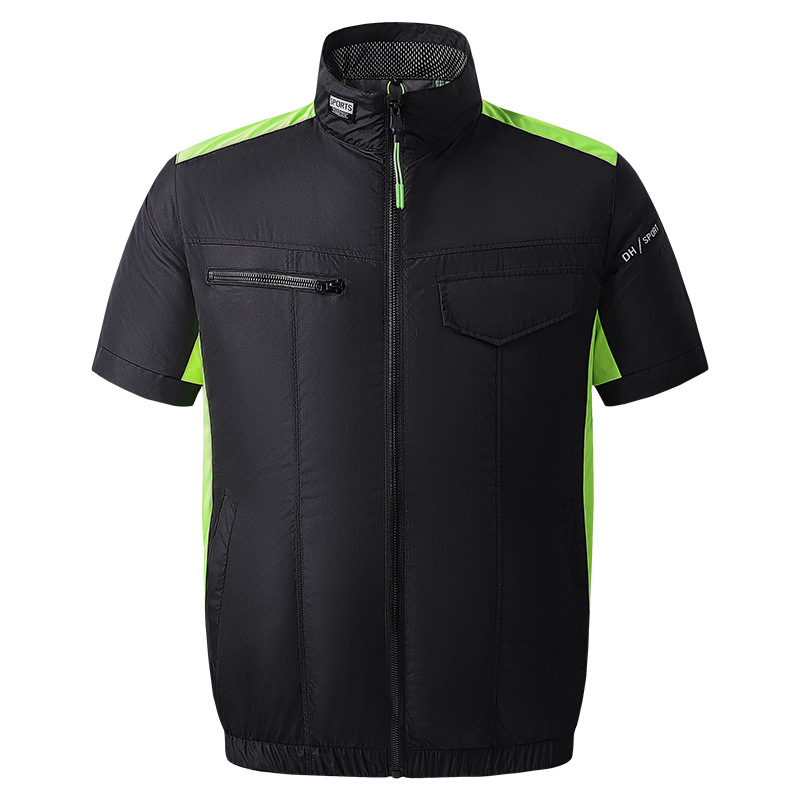 Koelvest met Ventilator - Oplaadbare Airconditioning Kleding voor Hoge Temperaturen Werk, Vissen, Camping: M / Zwart