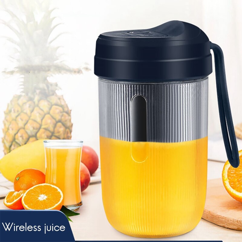 EAS-350Ml Elektrische Fruit Juicer Cup Draagbare Handheld Smoothie Maker Blenders Mixer Usb Oplaadbare Voor Home Reizen
