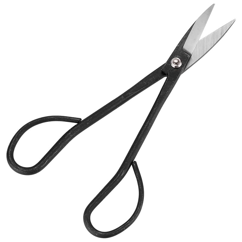 Tijeras para bonsái de mango largo, tijeras de podar de acero inoxidable para jardinería, plantas, ramas de flores, cortador de jardín para el hogar: Default Title