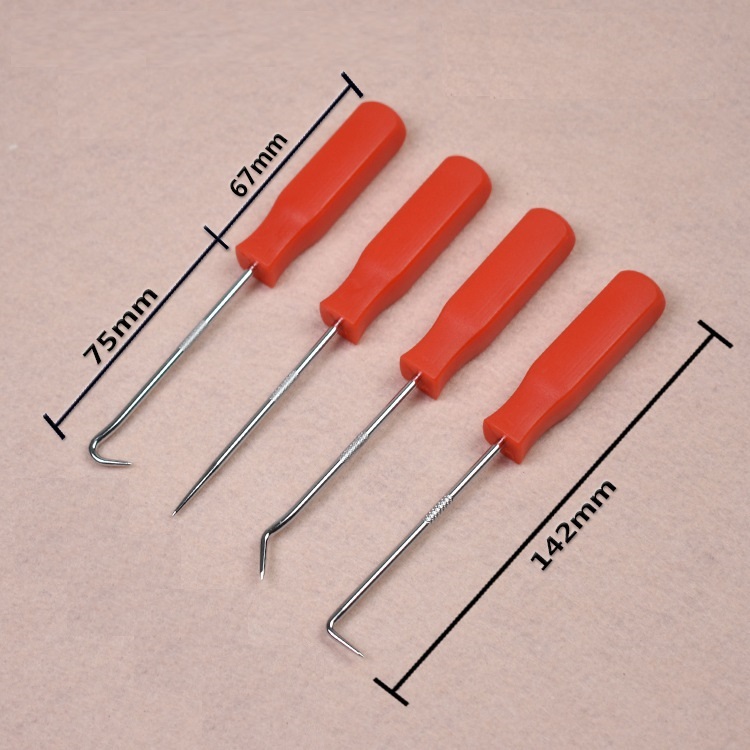 4Pcs/Auto Automotive Extra Lange Set O-Ring Seal Remover Hand Tool: A