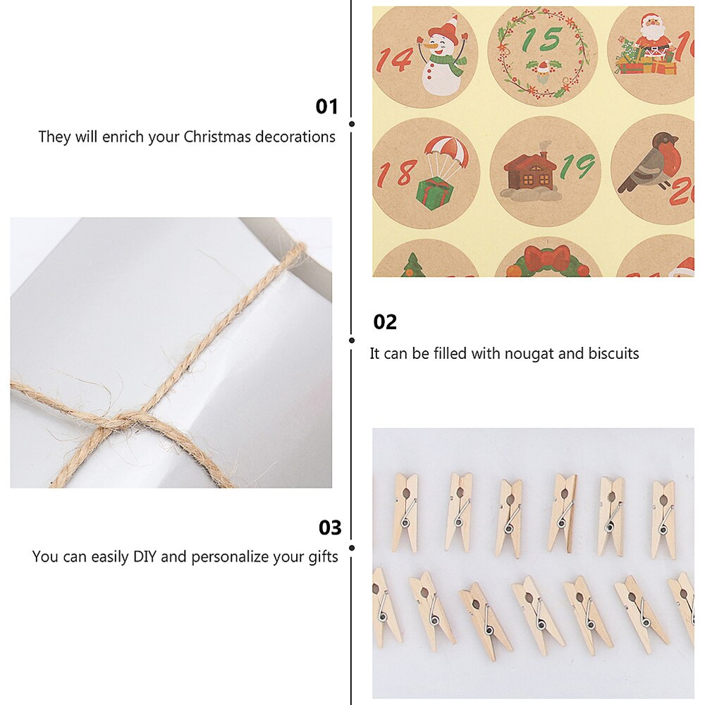 1 Set Boxes Festive Lightweight DIY Sweets Boxes Packing Boxes for Christmas