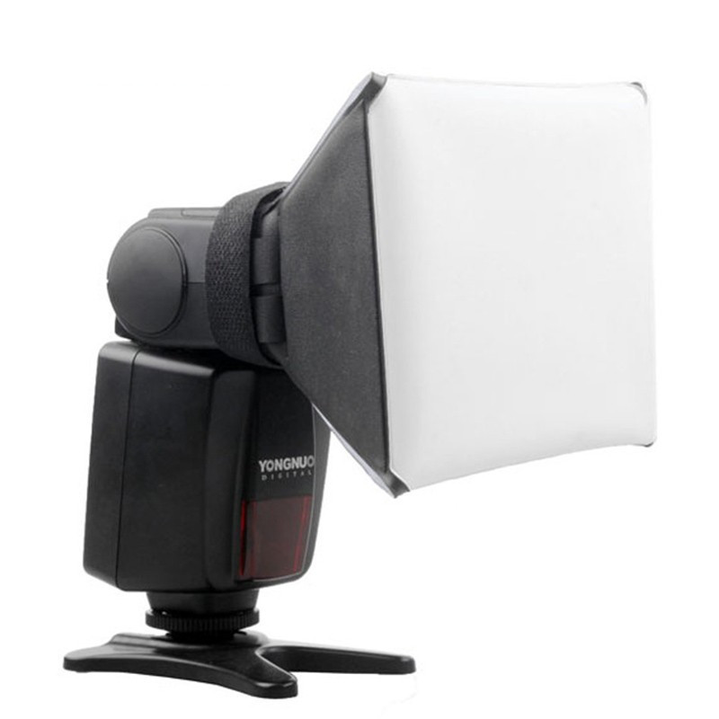 Universal Portable Flash Diffuser for Canon Nikon Sony DSLR flash Speedlite SB-800 SB-600 SB-80DX SB28 SB26