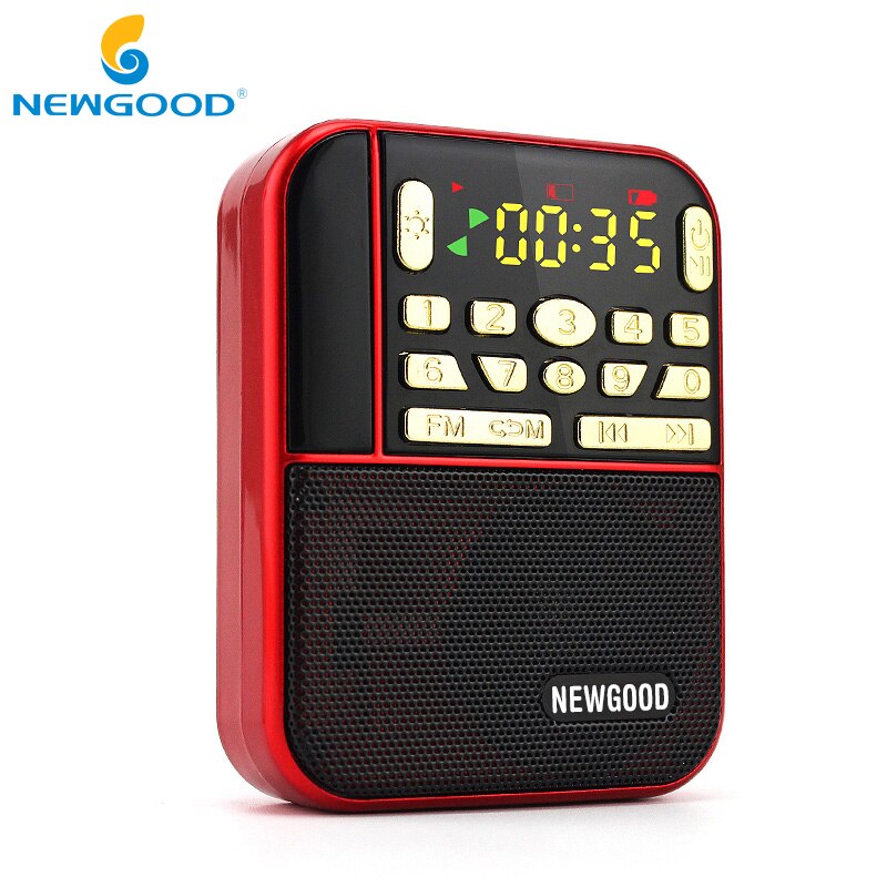 Mini Fm Pocket Stereo Radio Draagbare Micro Sd Radio Mode Band Luidspreker Tf Usb Mp3 Luidsprekers Fm Ontvanger Ontvangers Luidspreker