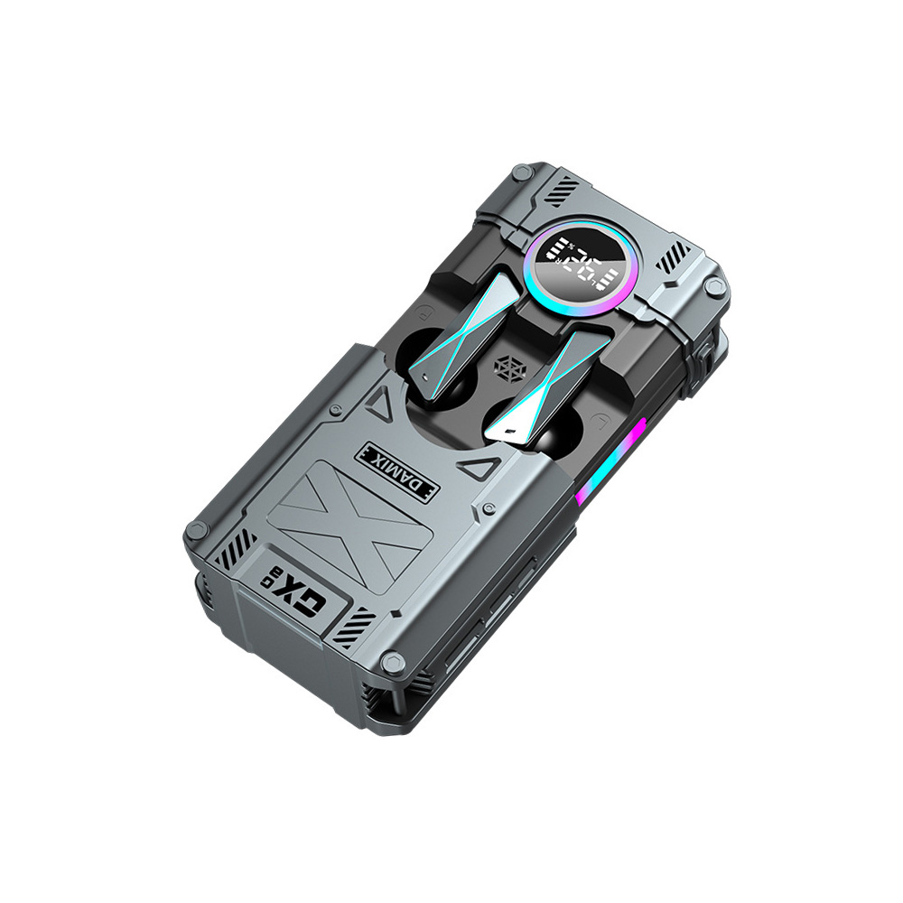 DX08 TWS Bluetooth Kopfhörer Stereo Drahtlose Kopfhörer in-Ohr HiFi Ohrhörer Freisprecheinrichtung Headset Mit Mikrofon Für iPhone Xiaomi: Schwarz