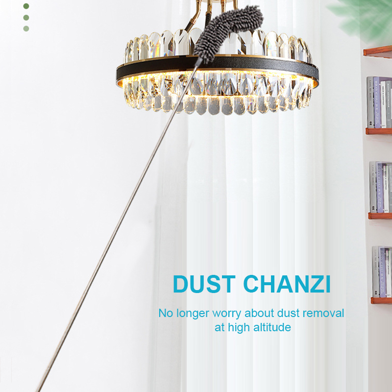 Long Handle Duster Cleaner Brush 2.5m/1.4m Telescopic Bed Gap Ceiling Chandelier Dust Duster Home Cleaning Products Tools