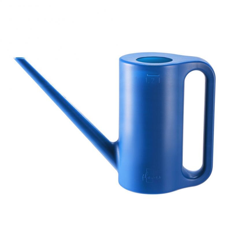 1.5L Water Cans Handle Watering Pot Long Spouted Large Capacity Shatterproof Plastic Plant Bottle Device Irrigation Plant Tool: 1200ml 01