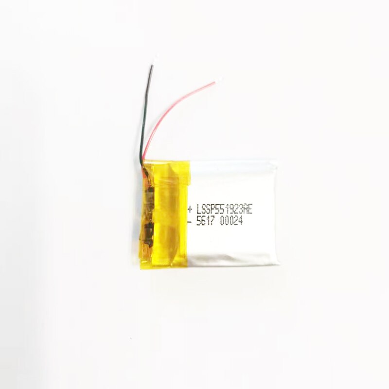 Batería de repuesto para reloj pebtime, acumulador de acero de 3,8 V y 250mAh, 2 cables y herramientas