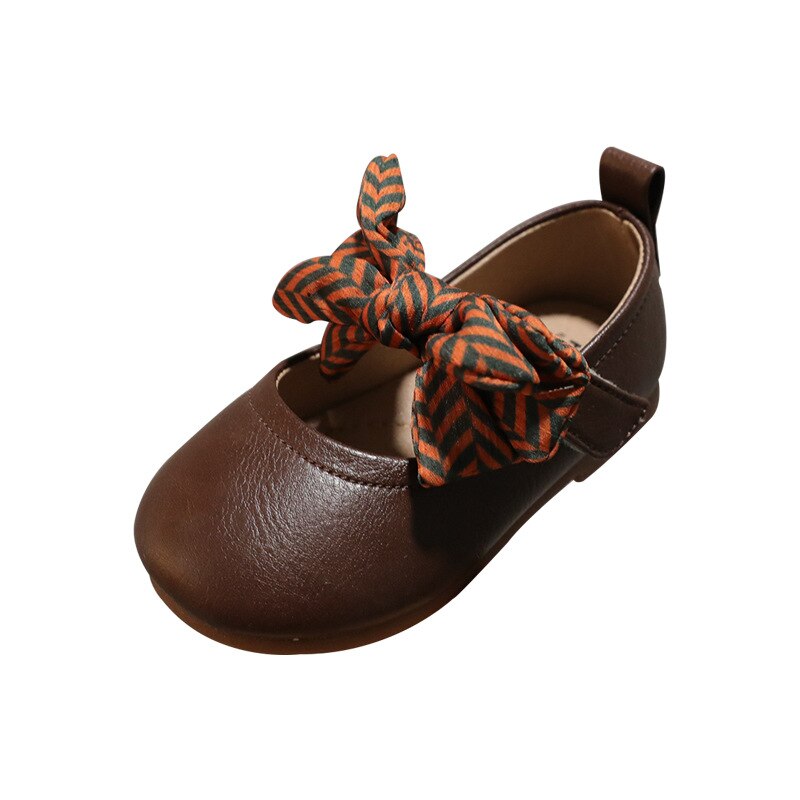 Søde butterfly baby piger enkelt læder sko pu læder toddler piger sko børns lejligheder