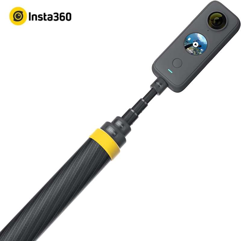 X5 Insta360 3m 9.8ft Extended Edition Selfie Stick for X4, X3, ONE RS, ONE X2, ONE R, ONE X, ONE Action Camera