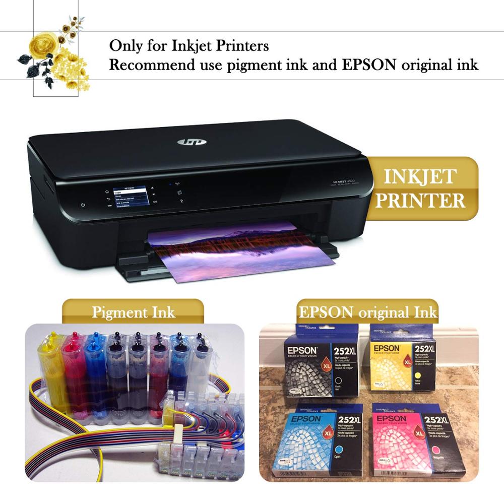 A4 Fotopapier Gloosy Waterdicht Inkjet Printing 100 Sheets Voor High End Fotografie