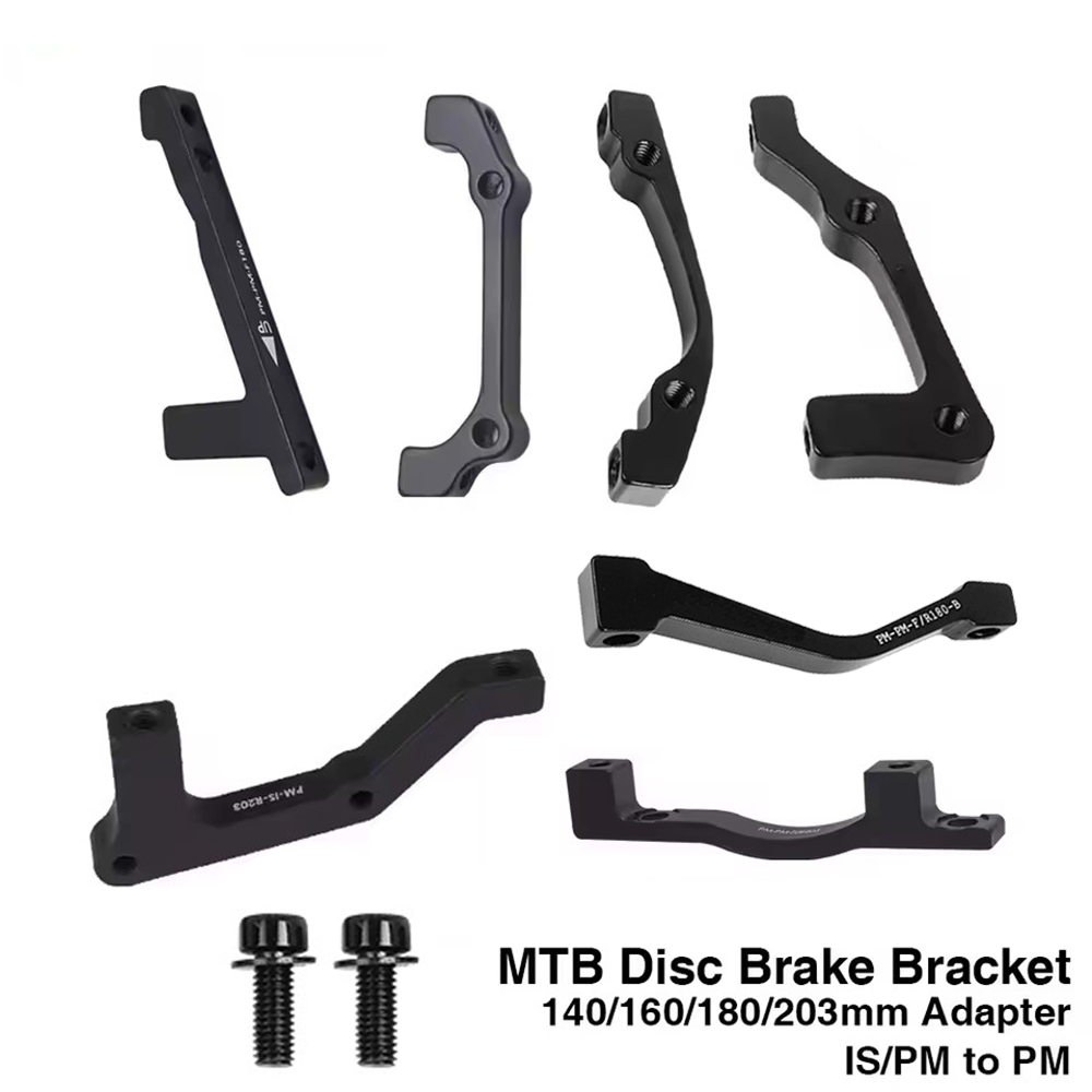 Fahrrad-Scheibenbremsscheiben-Montageadapter, MTB, ultraleichte Halterung, IS PM A B auf PM A, Fahrrad-Scheibenbremsen-Adapter für 140 160 180 203 mm
