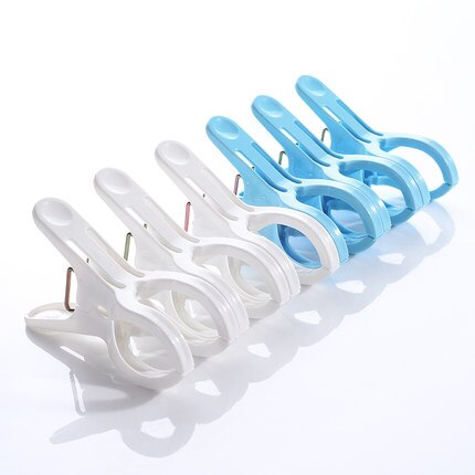 Plastic clip double spring drying clip clothes clip Washing clothes drying rack 6 pack